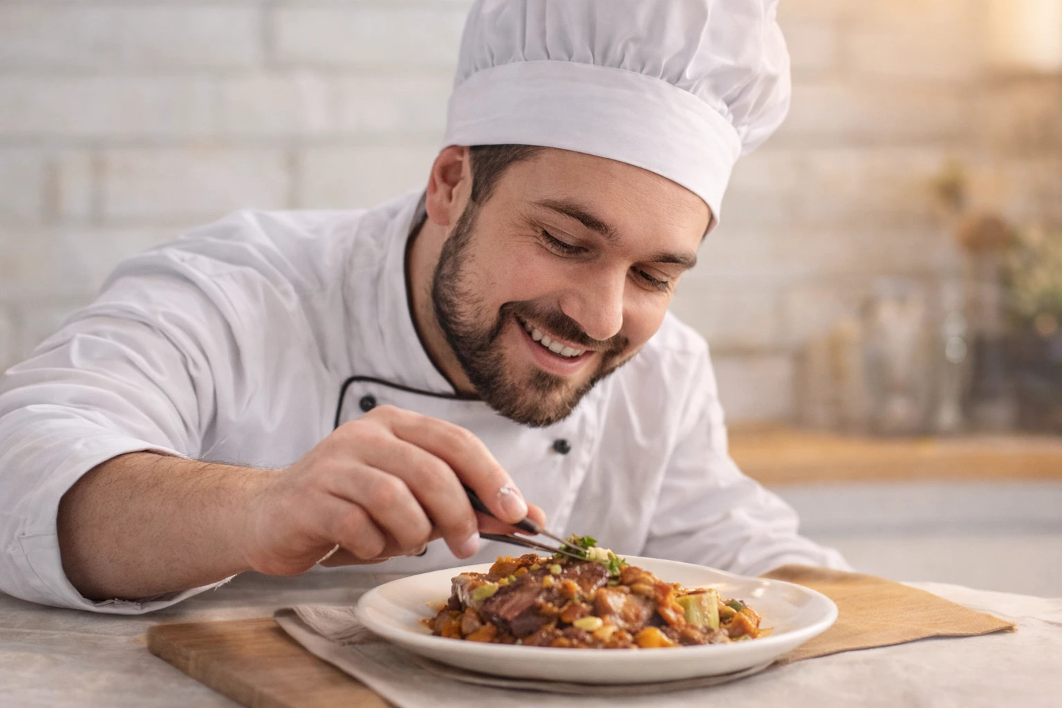 Choose a chef and book