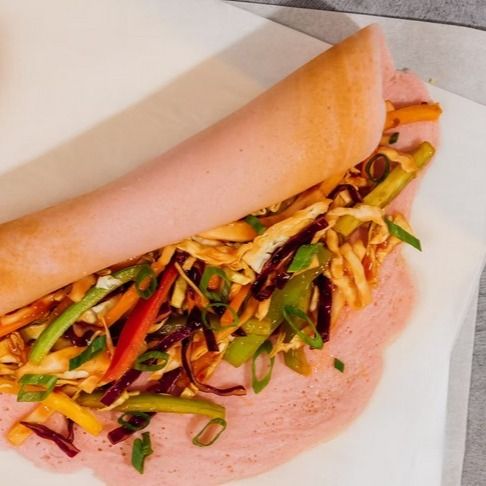 Party menu dish prepared by personal chef