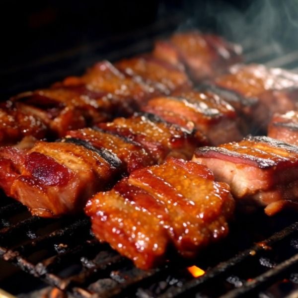 Party menu dish prepared by personal chef