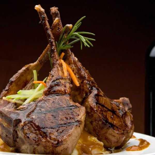 Party menu dish prepared by personal chef