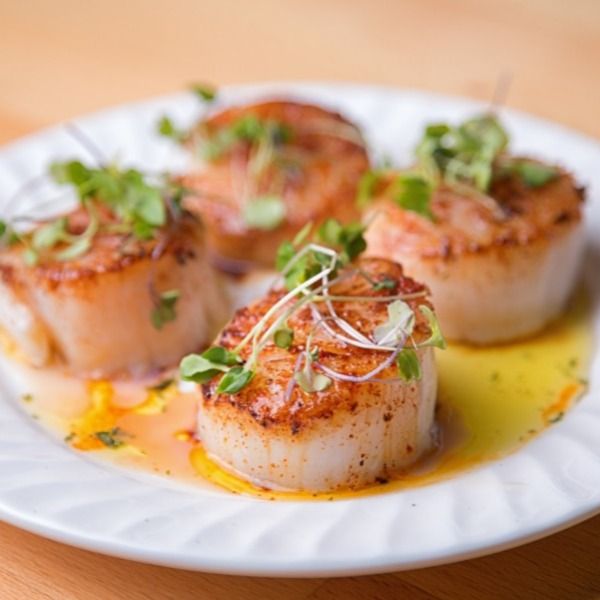 Party menu dish prepared by personal chef