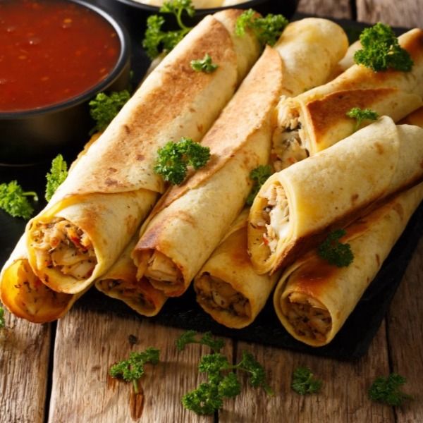 Party menu dish prepared by personal chef