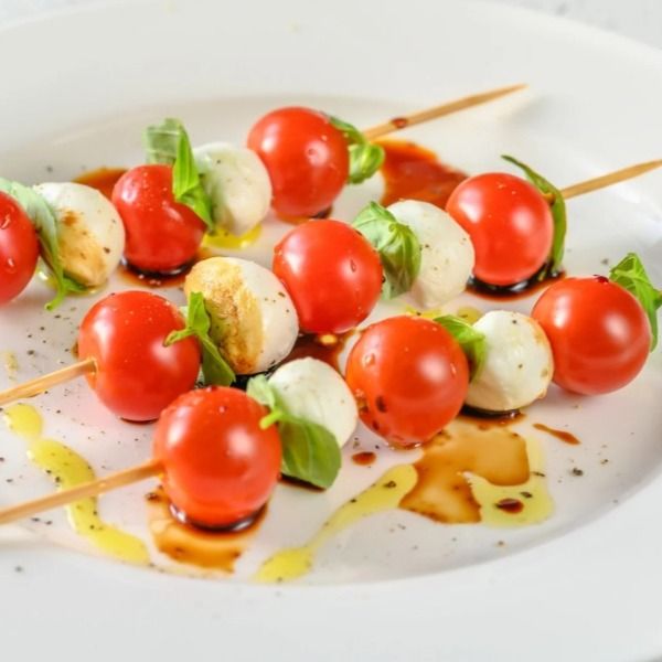 Party menu dish prepared by personal chef