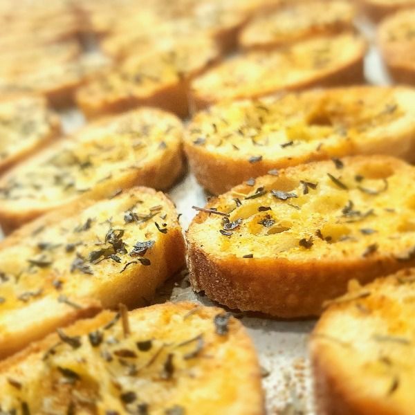 Party menu dish prepared by personal chef