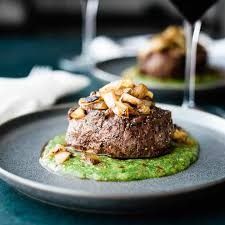 Party menu dish prepared by personal chef