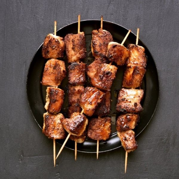 Party menu dish prepared by personal chef