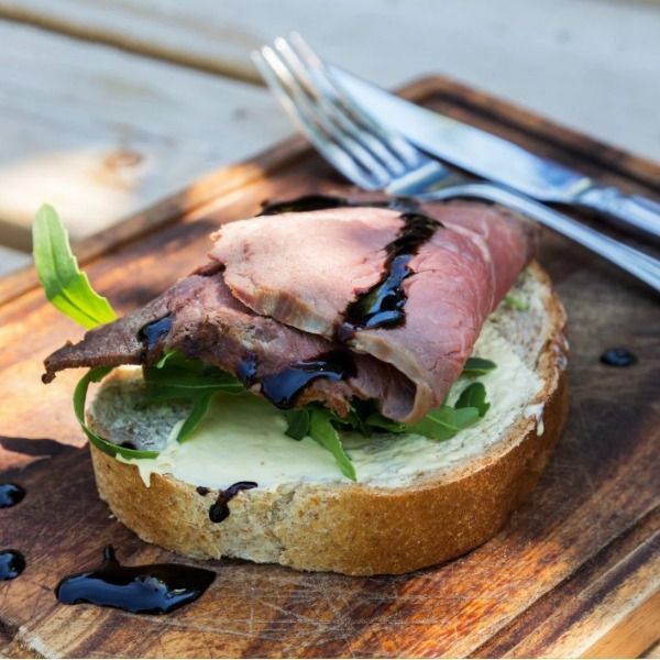 Party menu dish prepared by personal chef